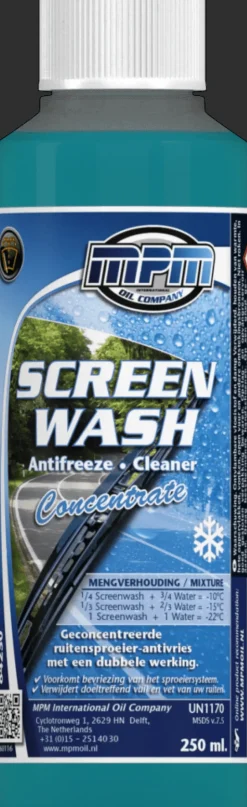 250 ml winter ruitensproeiervloeistof