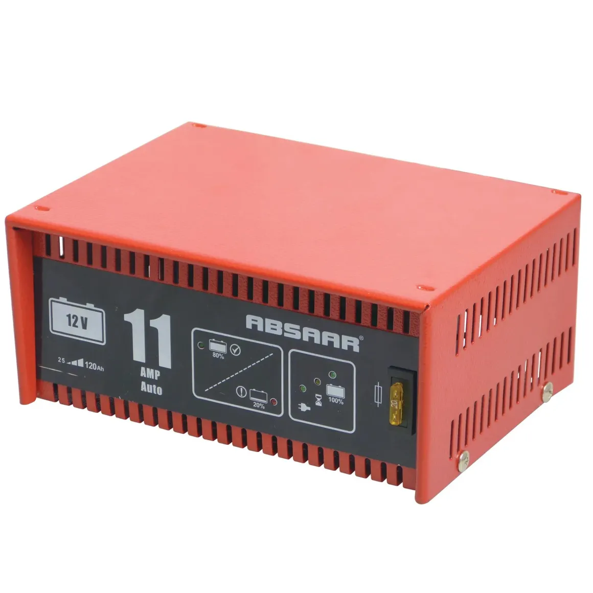 Acculader 12V 11A voor 25-120Ah accu's