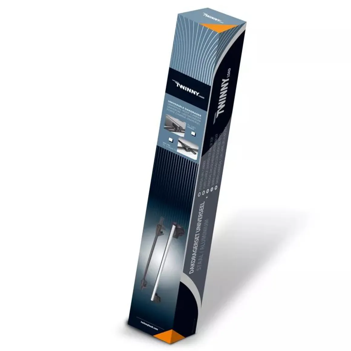 Aluminium Driver 124 cm - Universele dakdragerset