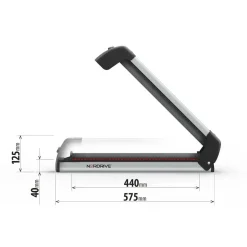 Aluminium skidrager - NK-40