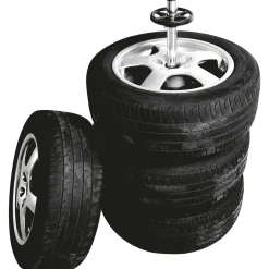 Aluminium velgenstandaard met bandenhoes