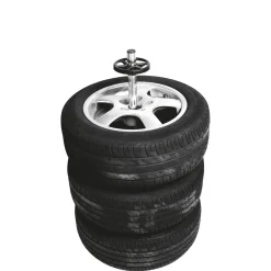 Aluminium velgenstandaard met bandenhoes
