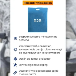 Anti-Vries Deken Auto Voorruit