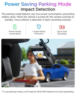 A329S 3CH 4K Wifi GPS dashcam