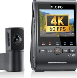 A329S 2CH 4K Wifi GPS dashcam