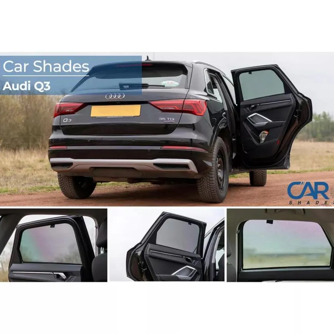 Audi Q3 (F3B) 2019 - Zonneschermen