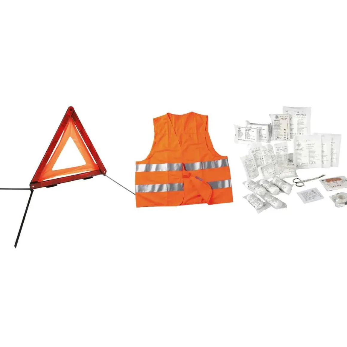 Auto combi set - Veiligheid en EHBO kit