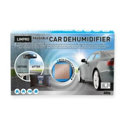 Auto Ontvochtiger - 2x - 400 gram - herbruikbaar