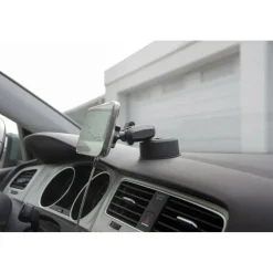Auto telefoonoplader met zuignap