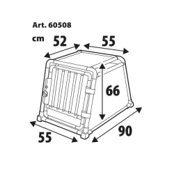 auto-hondenbench 55 x 90 x 66H cm