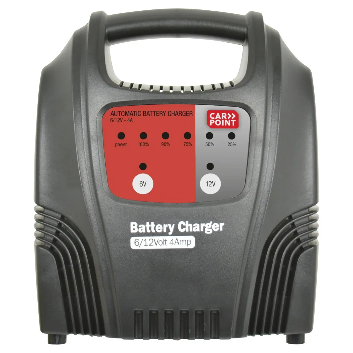 Automatische acculader 6/12V met 5 controlelampjes