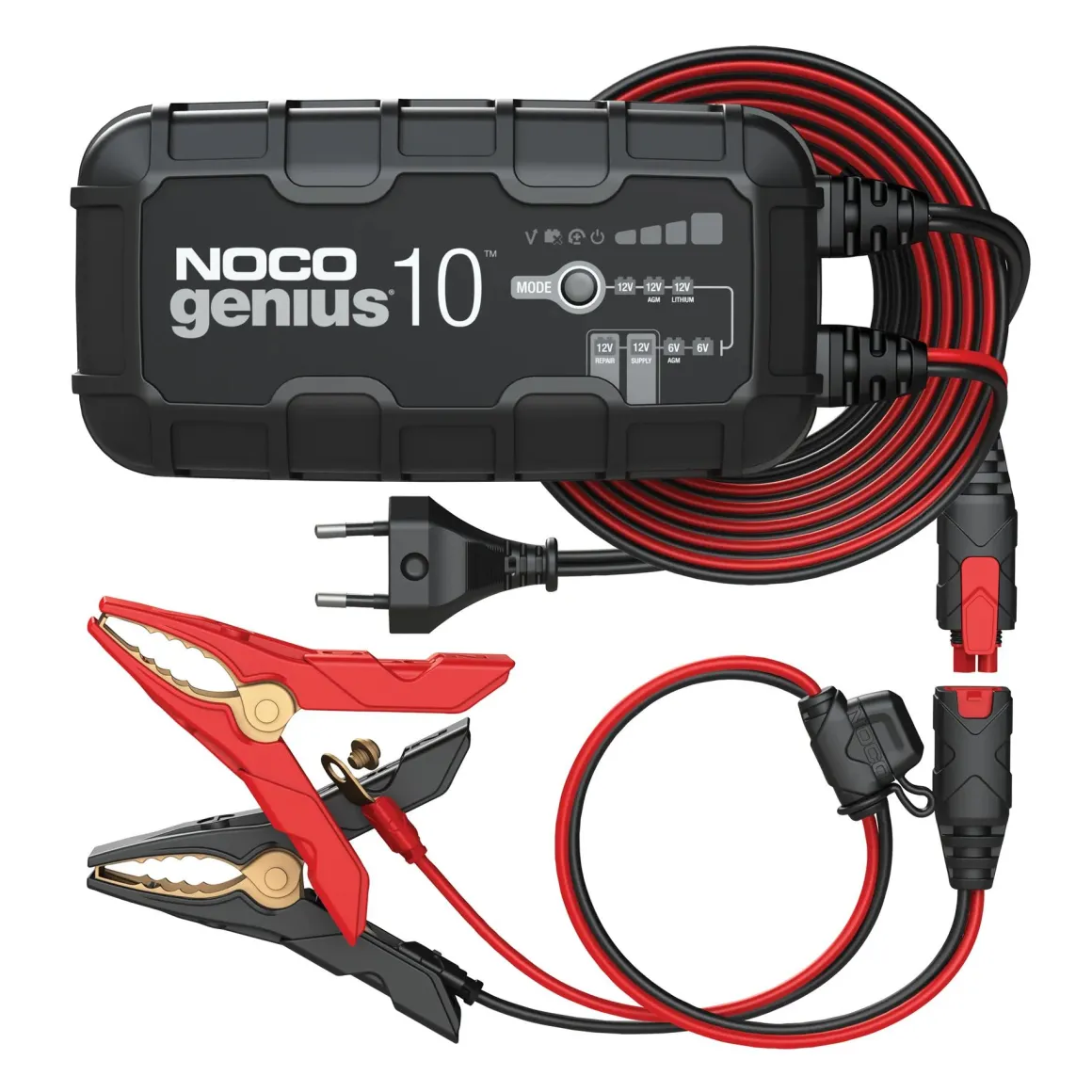 Automatische acculader voor lood en lithium-ion
