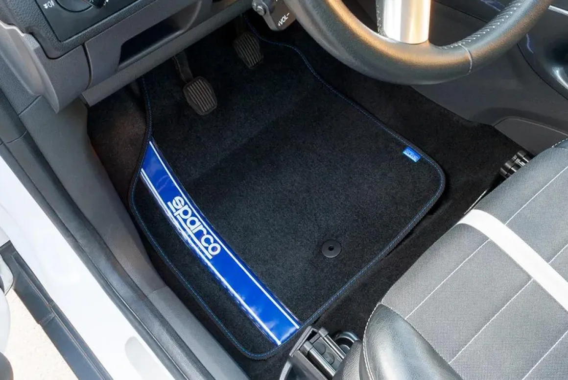 Automatten set - Stof - Blauw