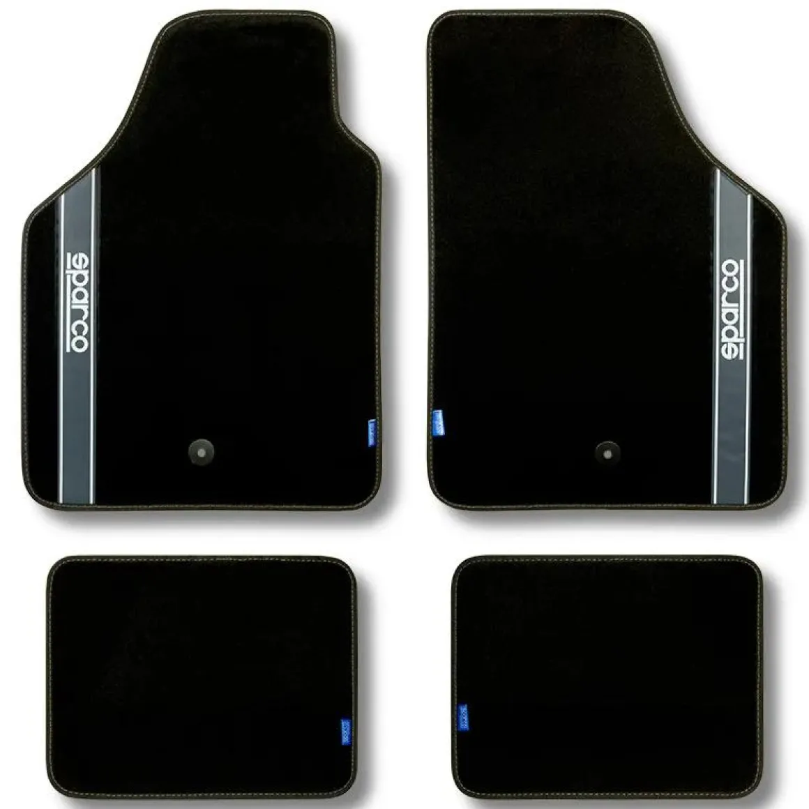 Automatten set - Stof - Grijs