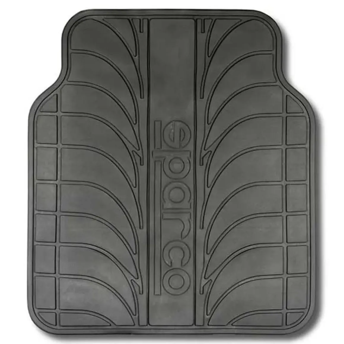 Automatten Set Sparco Rubber - Rood
