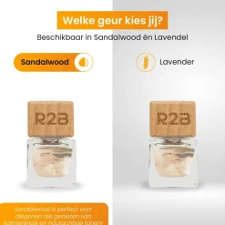 Autoparfum Hangend, Sandalwood Geurverfrisser