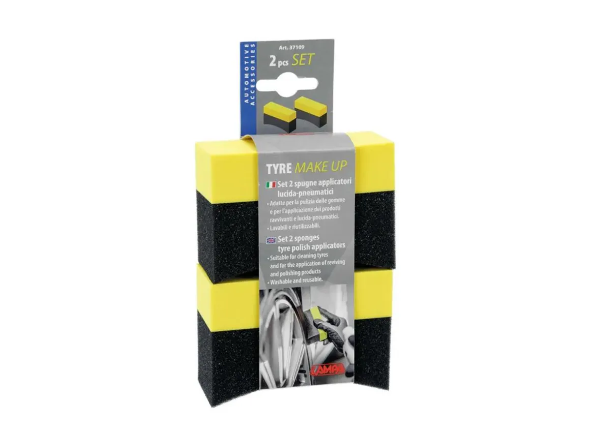 Bandenpoets applicators set van 2