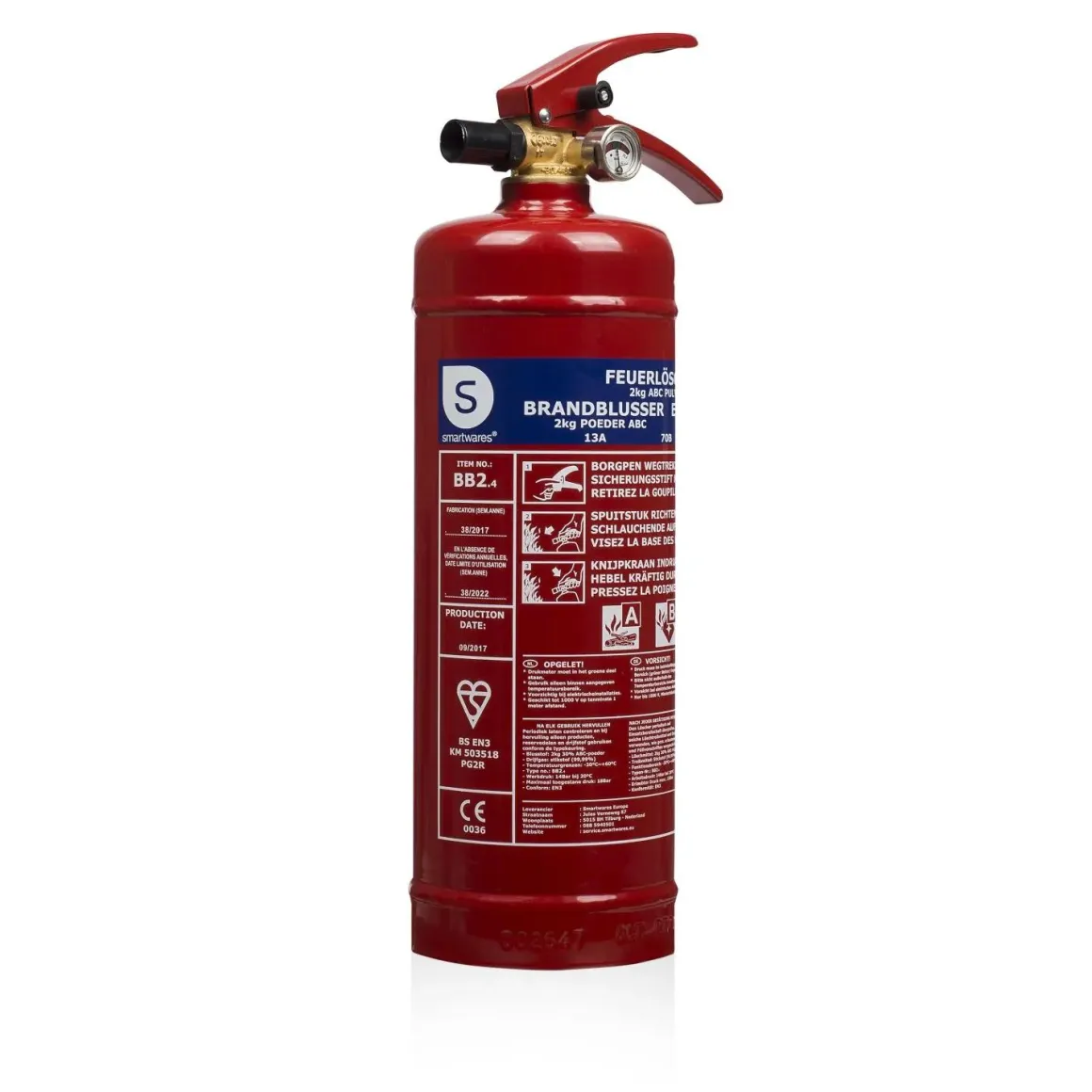 BB2 Brandblusser – 2kg