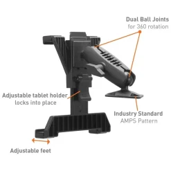 Bizmount universele tablethouderset