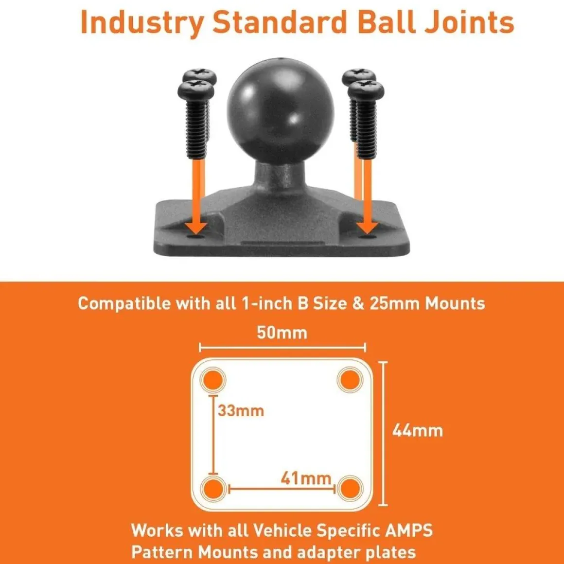 Bizmount universele tablethouderset