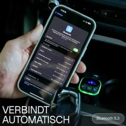 Bluetooth FM Transmitter Carkit USB-C