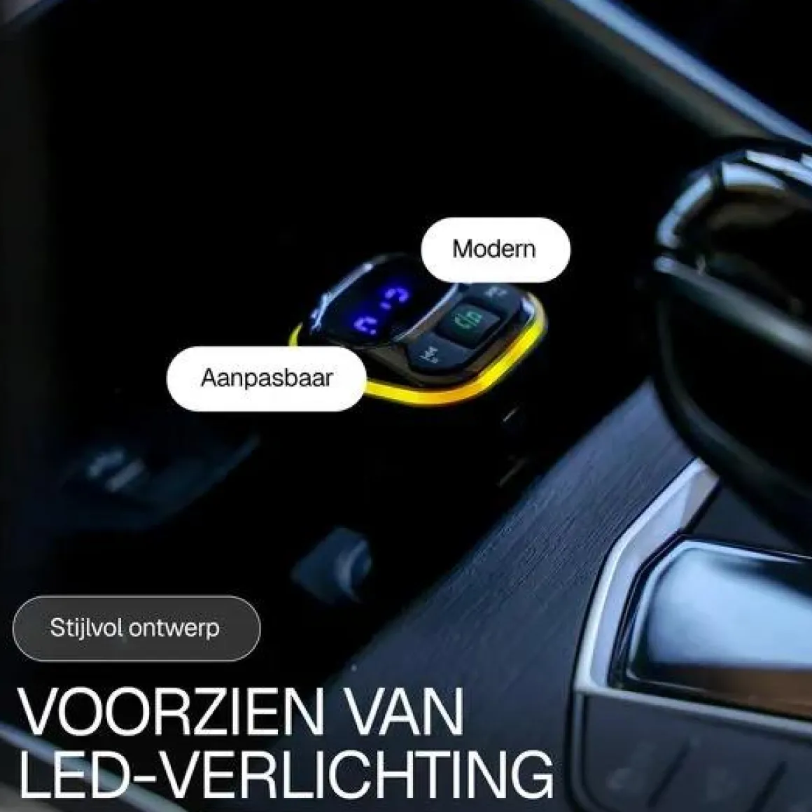Bluetooth FM Transmitter Carkit USB-C