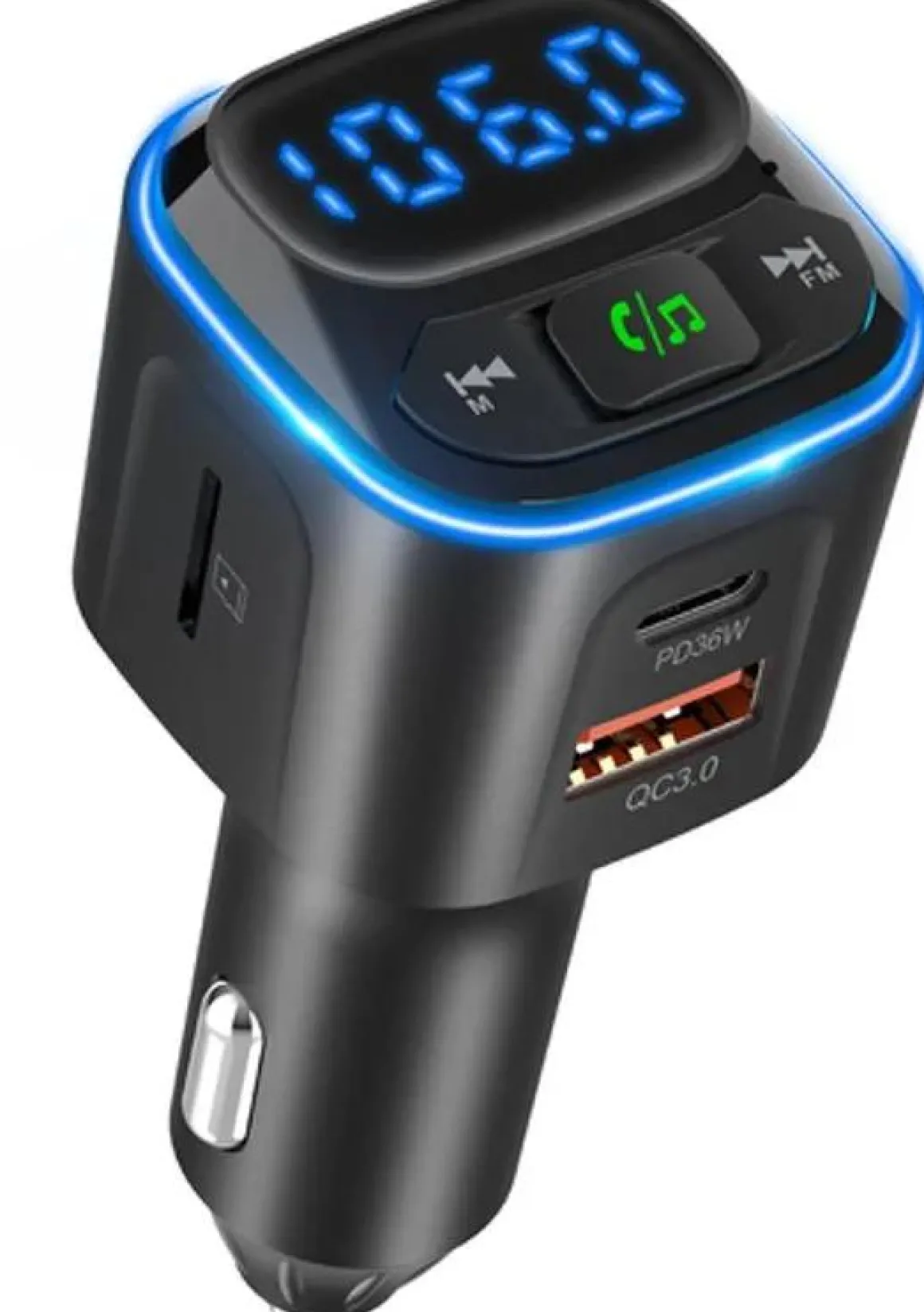 Bluetooth FM Transmitter Carkit USB-C