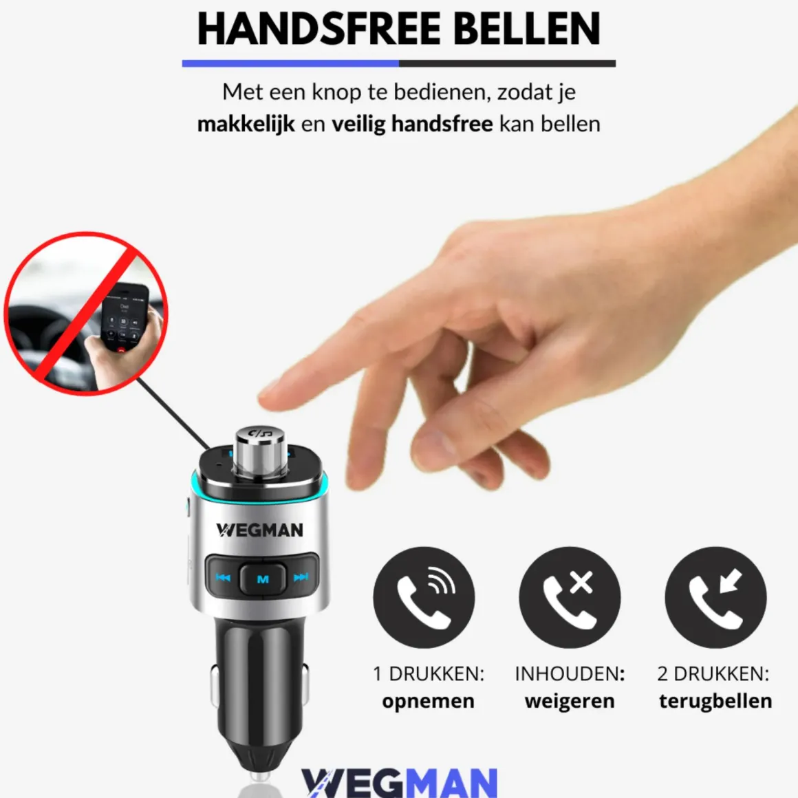 Bluetooth FM Transmitter - Carkit
