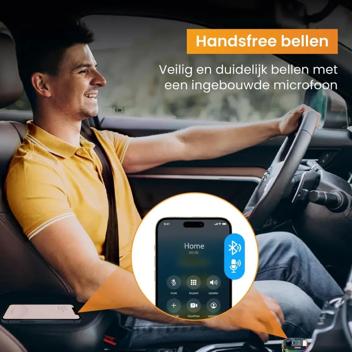 Bluetooth FM Transmitter Auto - Autolader