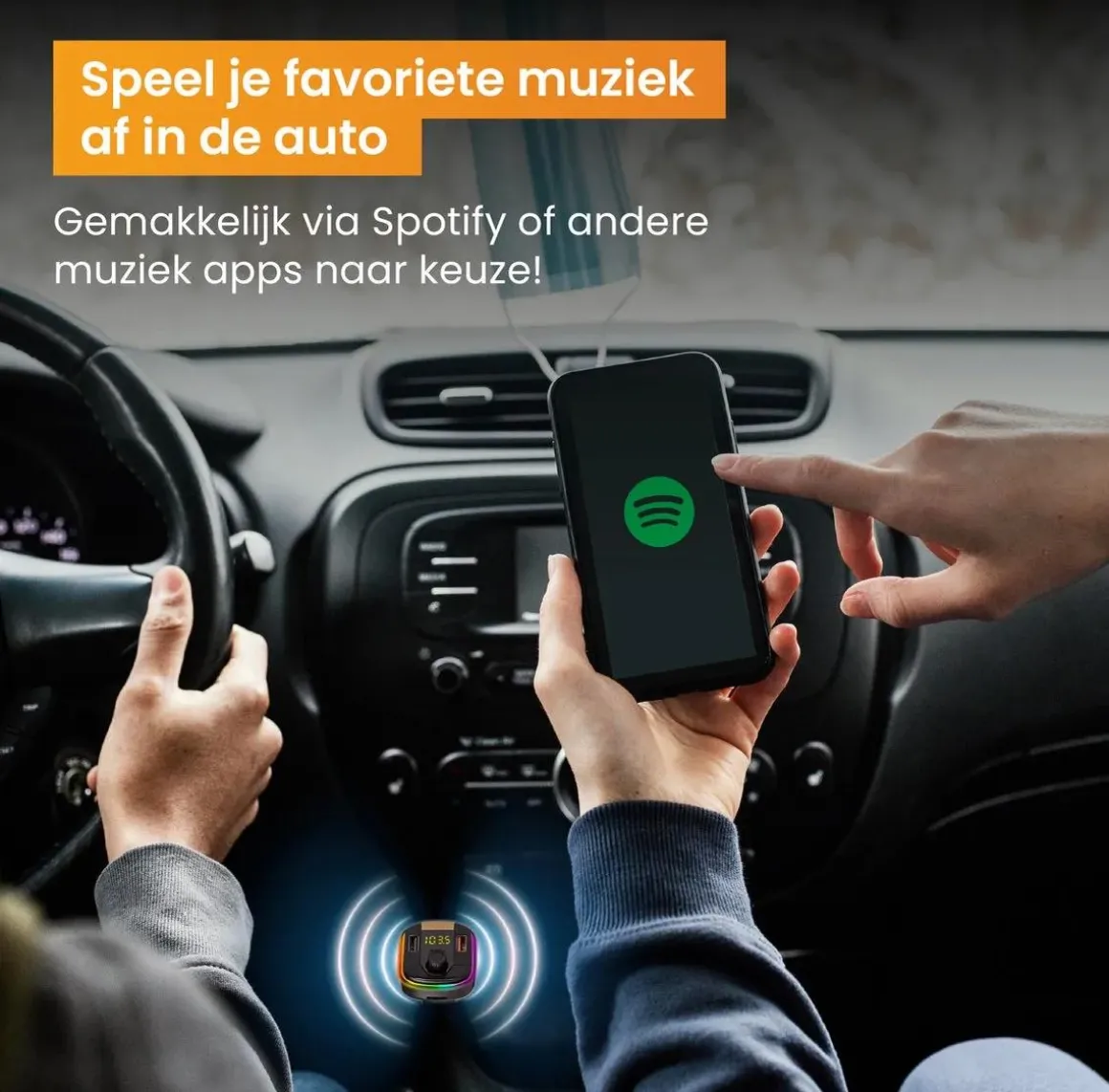 Bluetooth FM Transmitter Auto - Autolader