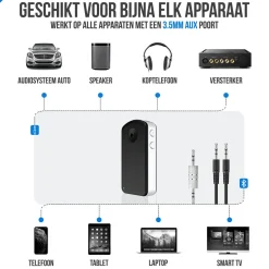 Bluetooth Receiver - 3.5MM AUX