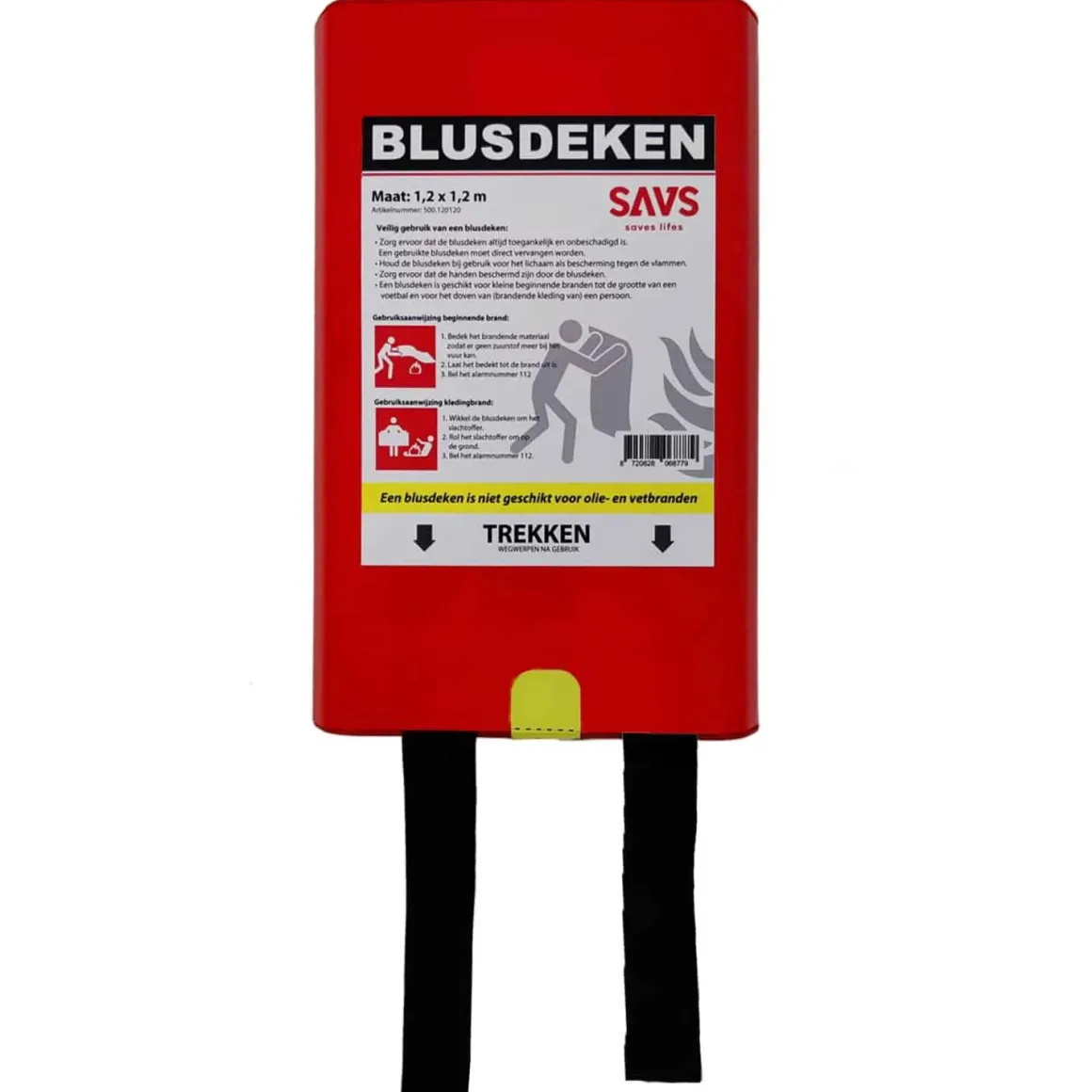 Blusdeken - 120 x 120 cm