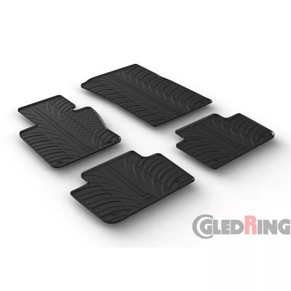 BMW X3 2004-2010 - Rubbermatten