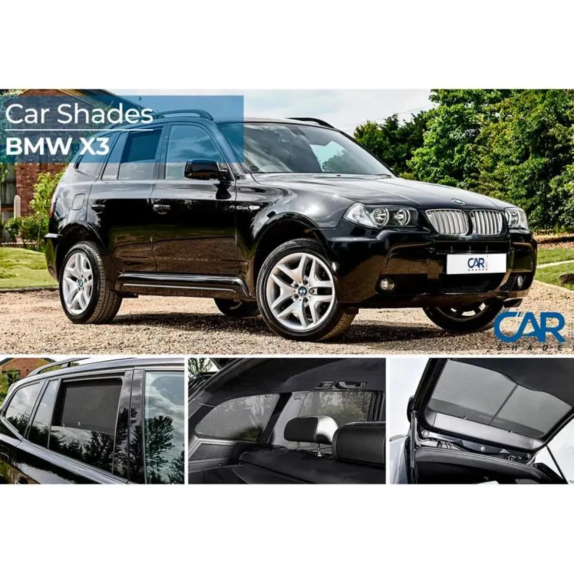 BMW X3 E83 2003-2010 - Zonneschermen