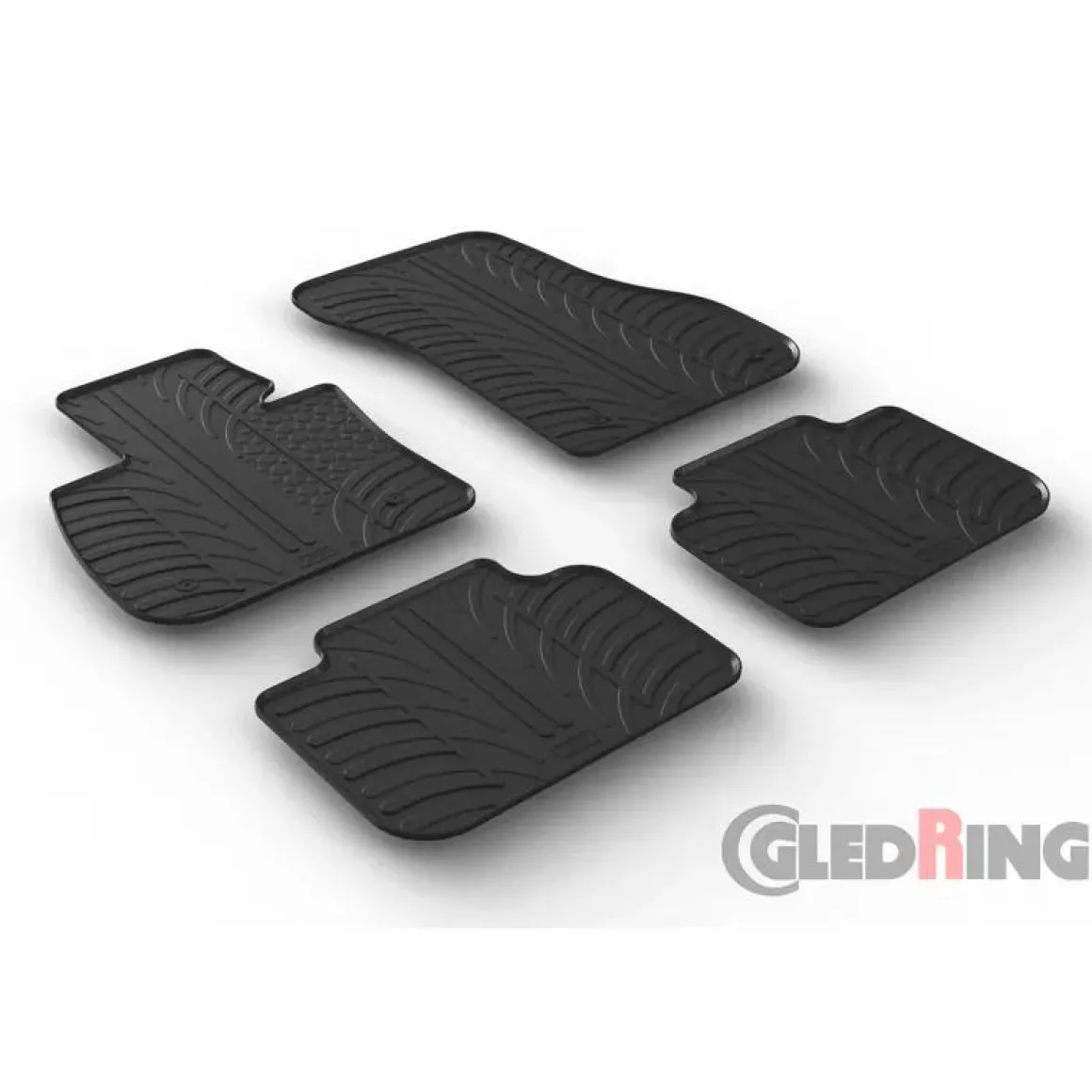 BMW X1 F48 2015-2022 incl. Hybrid - Rubbermatten