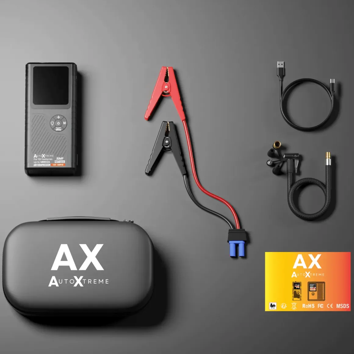 Boost Air Micro - Compressor Jumpstarter - 480CCA