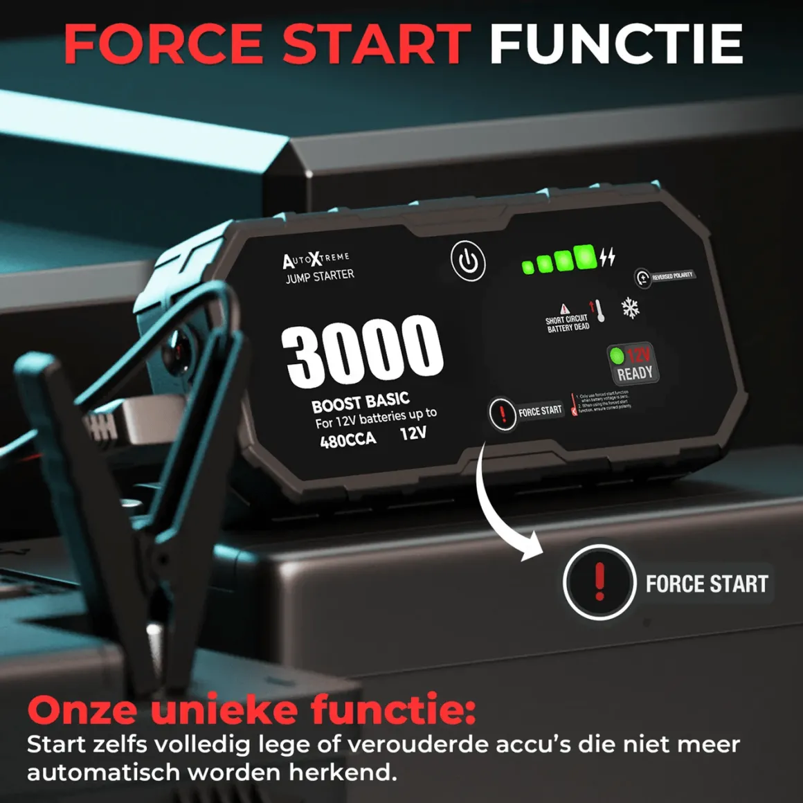 Boost Basic - Jumpstarter & Starthulp - 480CCA