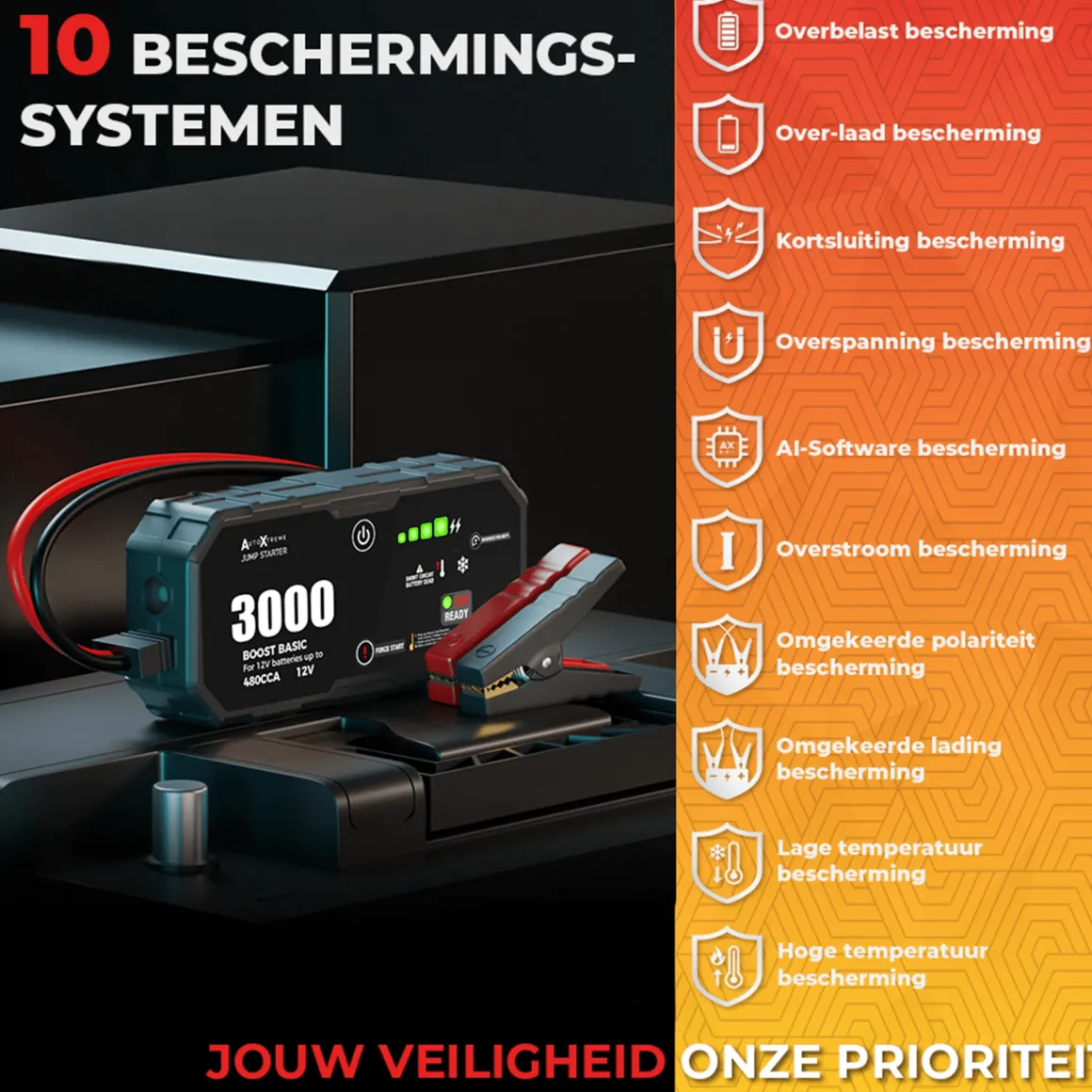 Boost Basic - Jumpstarter & Starthulp - 480CCA