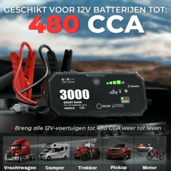 Boost Basic - Jumpstarter & Starthulp - 480CCA