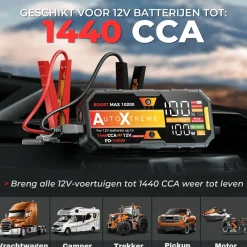 Boost Max - Jumpstarter & Starthulp - 1440CCA