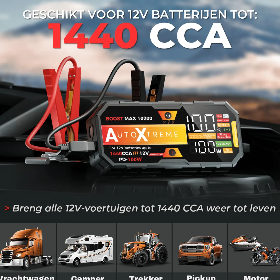 Boost Max - Jumpstarter & Starthulp - 1440CCA
