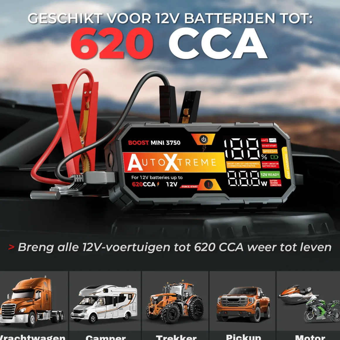 Boost Mini - Jumpstarter & Starthulp - 620CCA