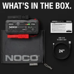 Boost X Lithium Jump Starter 1750A voor voertuigen