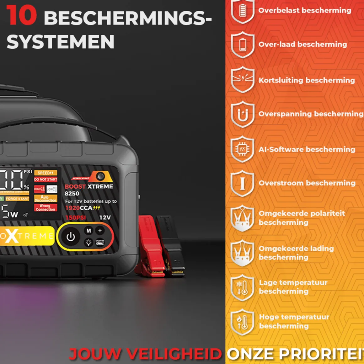 Boost Xtreme - Compressor Jumpstarter - 1920CCA