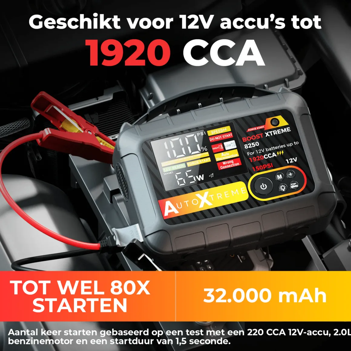 Boost Xtreme - Compressor Jumpstarter - 1920CCA