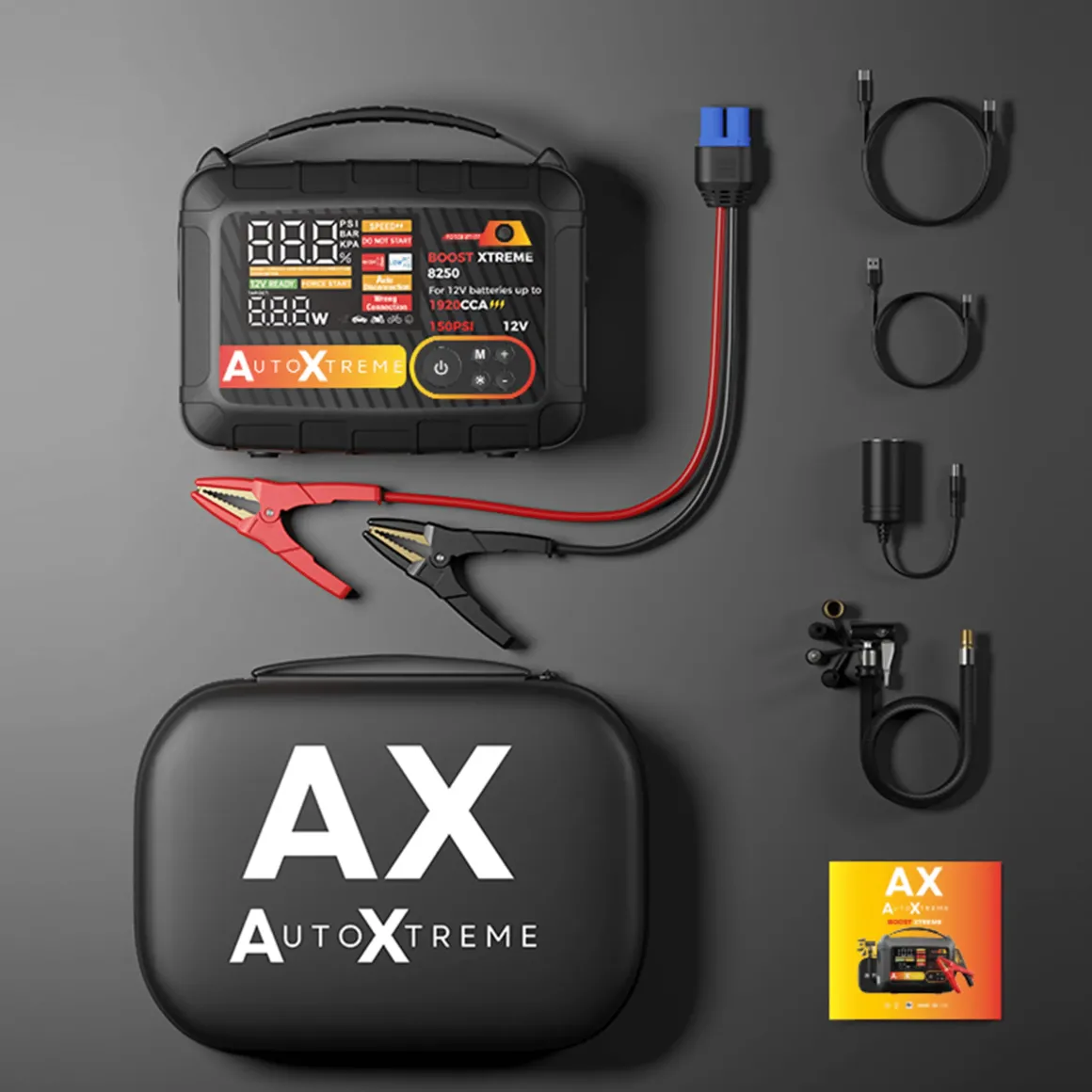 Boost Xtreme - Compressor Jumpstarter - 1920CCA