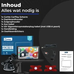 CarPlay/Android Auto scherm 7 inch