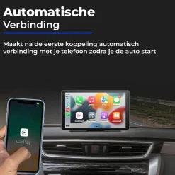 CarPlay/Android Auto scherm 7 inch