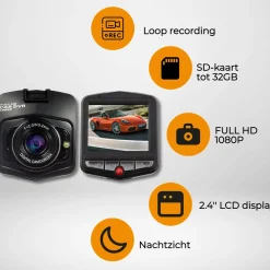 CCT1230 Dashcam - FullHD - Loop Opname