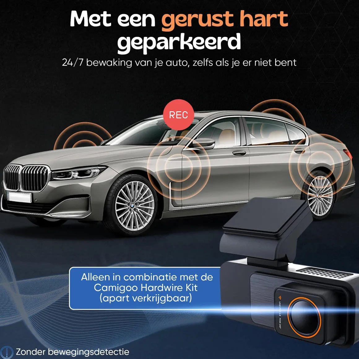 2CH Dashcam - WiFi GPS 4K 64GB - X30 Pro Dashcam